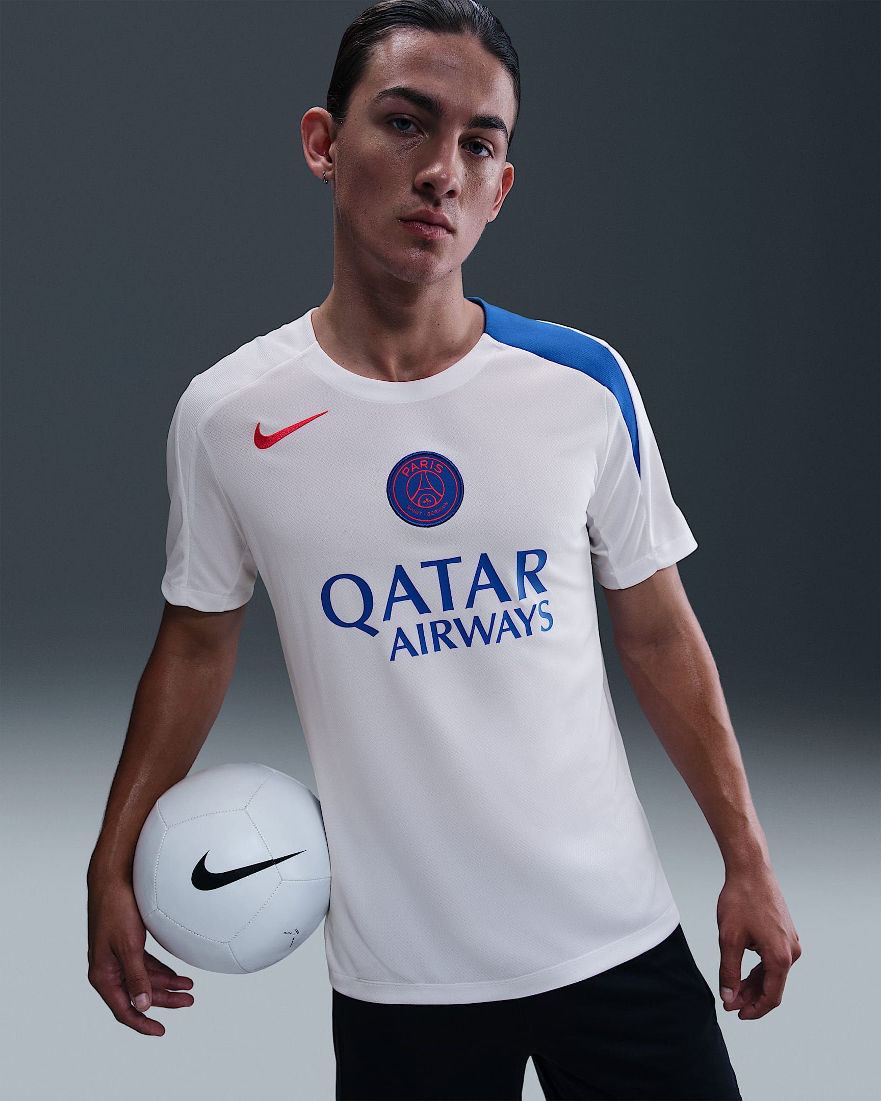 PSG STRIKE THIRD MEN'S NIKE DRI-FIT TOTAL 90 FOOTBALL KNIT TOP