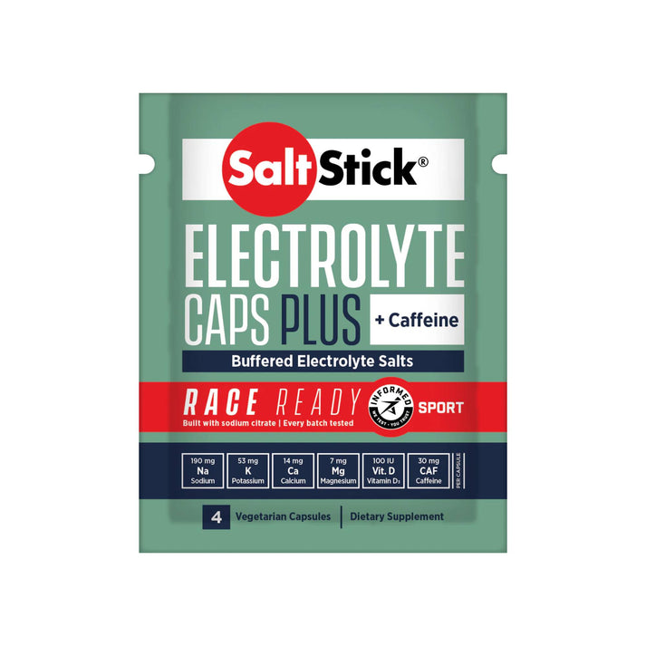 ND SALT STICK ELECTROLYTE CAPS PLUS + CAFFEINE 4CAPS