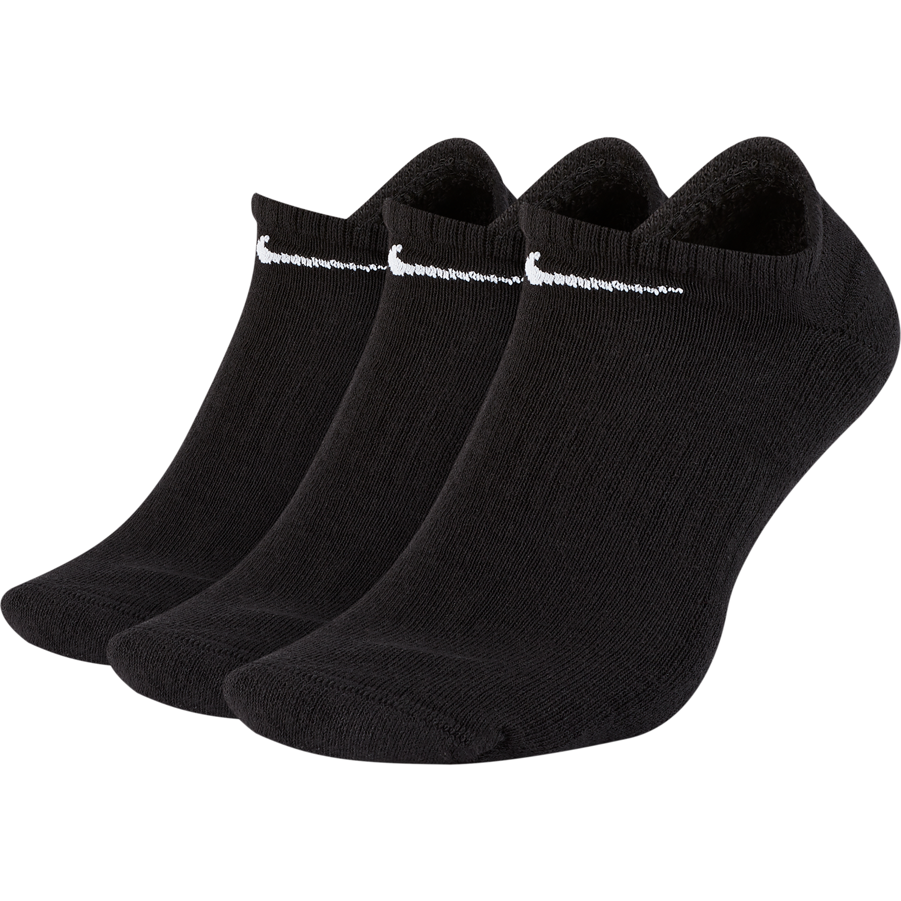 NIKE EVERYDAY CUSHIONED TRAINING NO-SHOW SOCKS (3 PAIRS)