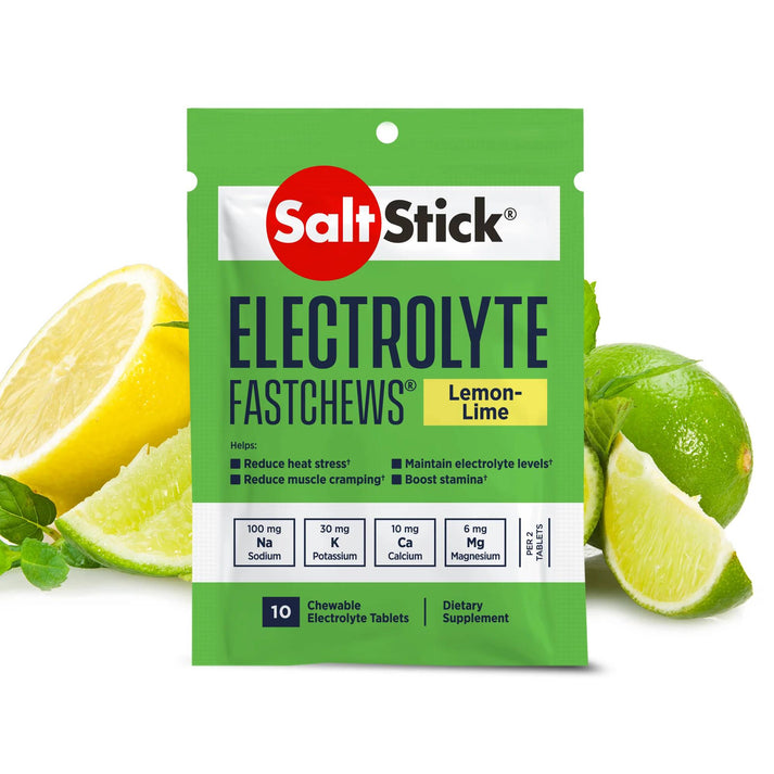 ND SALT STICK ELECTROLYTE FASTCHEWS LEMON LIME 10 CHEWABLES