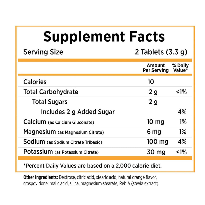 ND SALT STICK ELECTROLYTE FASTCHEWS TART ORANGE 10CHEWABLES