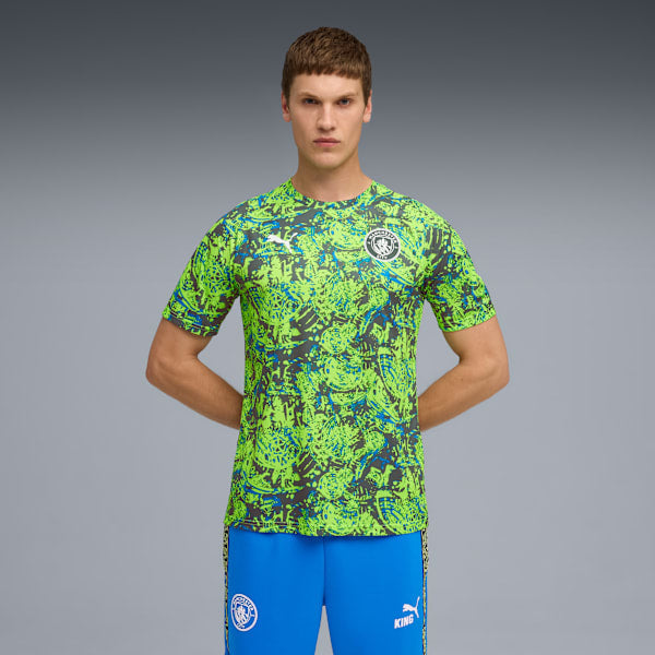 MCFC WARM UP JERSEY PRO