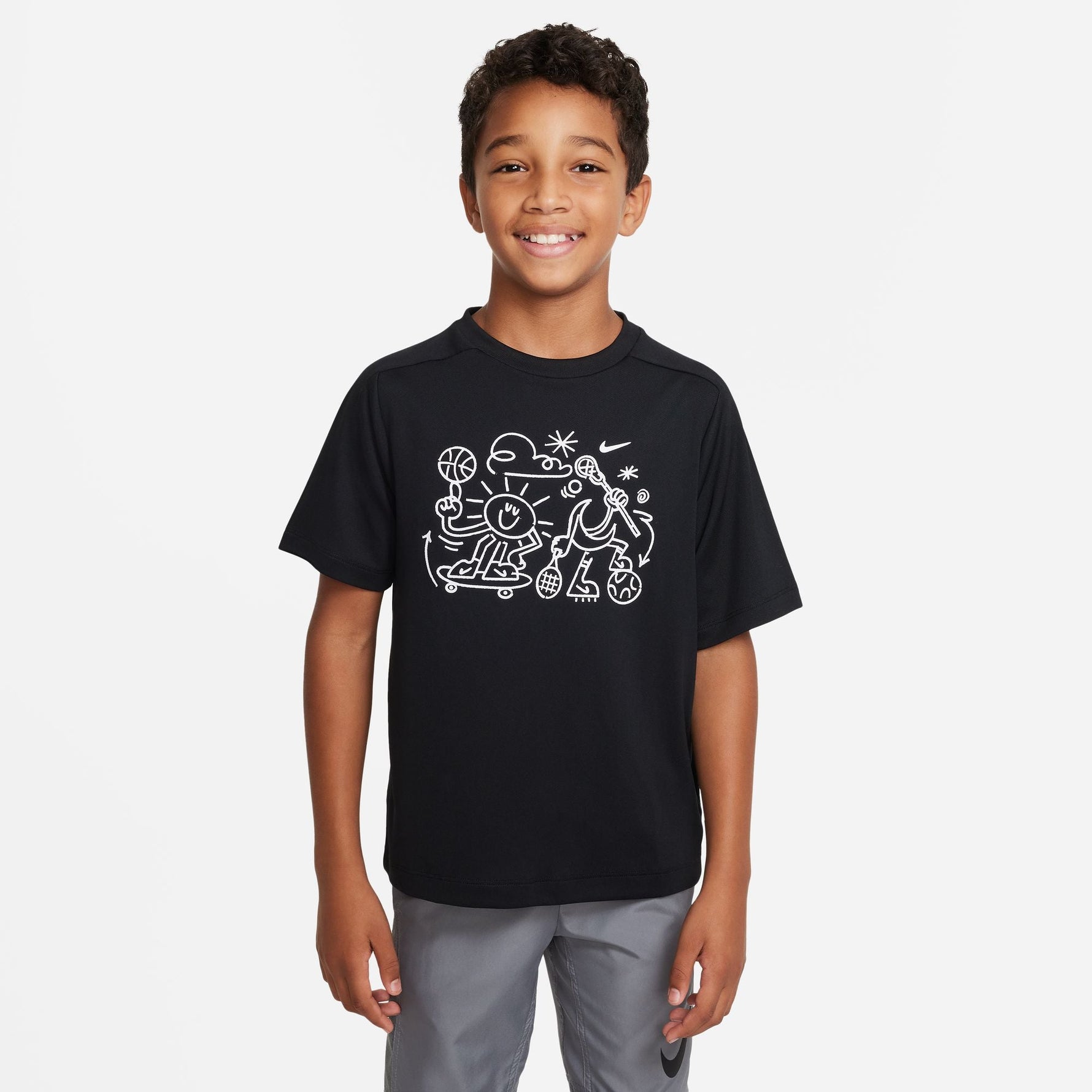 NIKE DRI-FIT+ BIG KIDS (BOYS) TRAINING TOP
