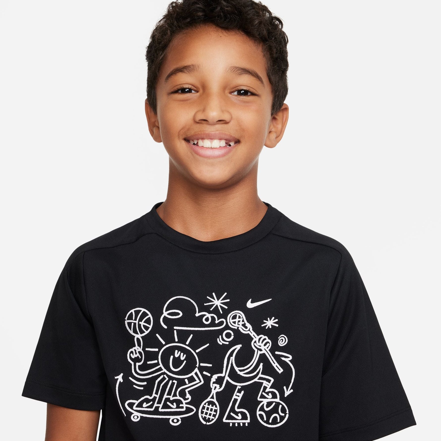 NIKE DRI-FIT+ BIG KIDS (BOYS) TRAINING TOP
