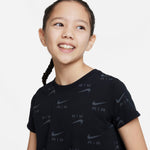 NIKE AIR BIG KIDS (GIRLS)CROPPED T-SHIRT