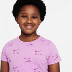NIKE AIR BIG KIDS (GIRLS) CROPPED T-SHIRT
