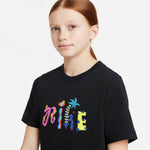 NIKE AIR BIG KIDS (GIRLS) CROPPED T-SHIRT