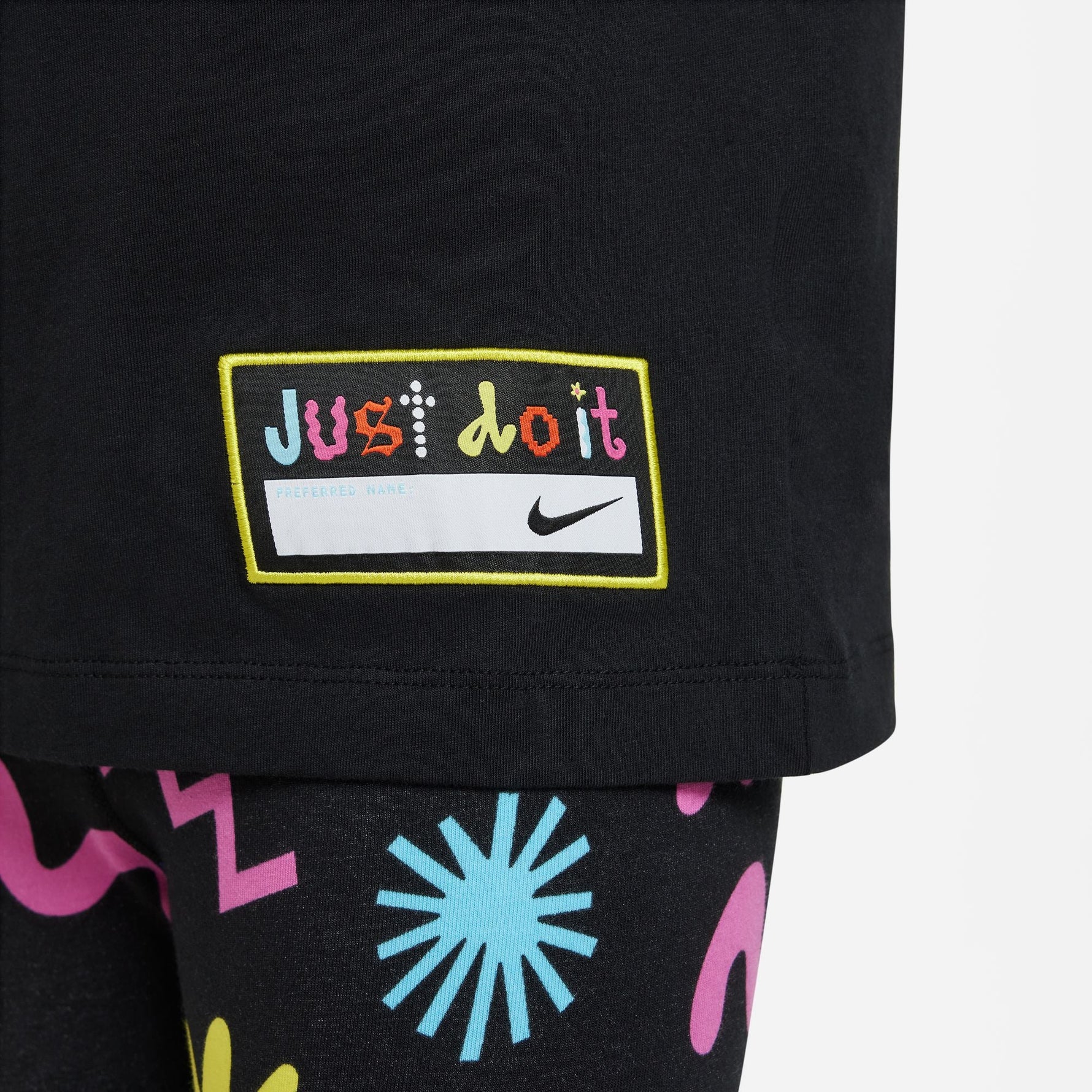 NIKE AIR BIG KIDS (GIRLS) CROPPED T-SHIRT