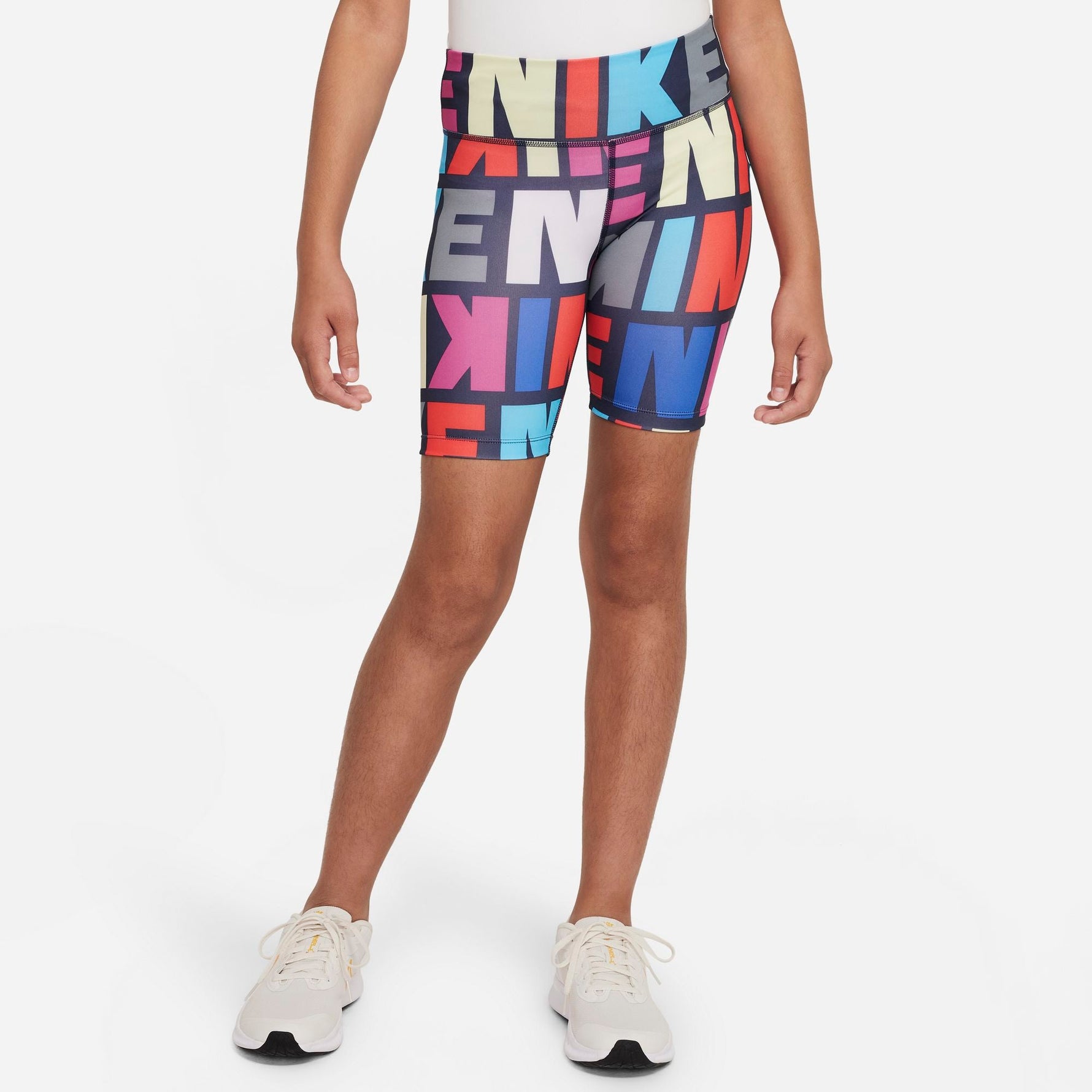 NIKE DRI-FIT ONE BIG KIDS (GIRLS) BIKER SHORTS