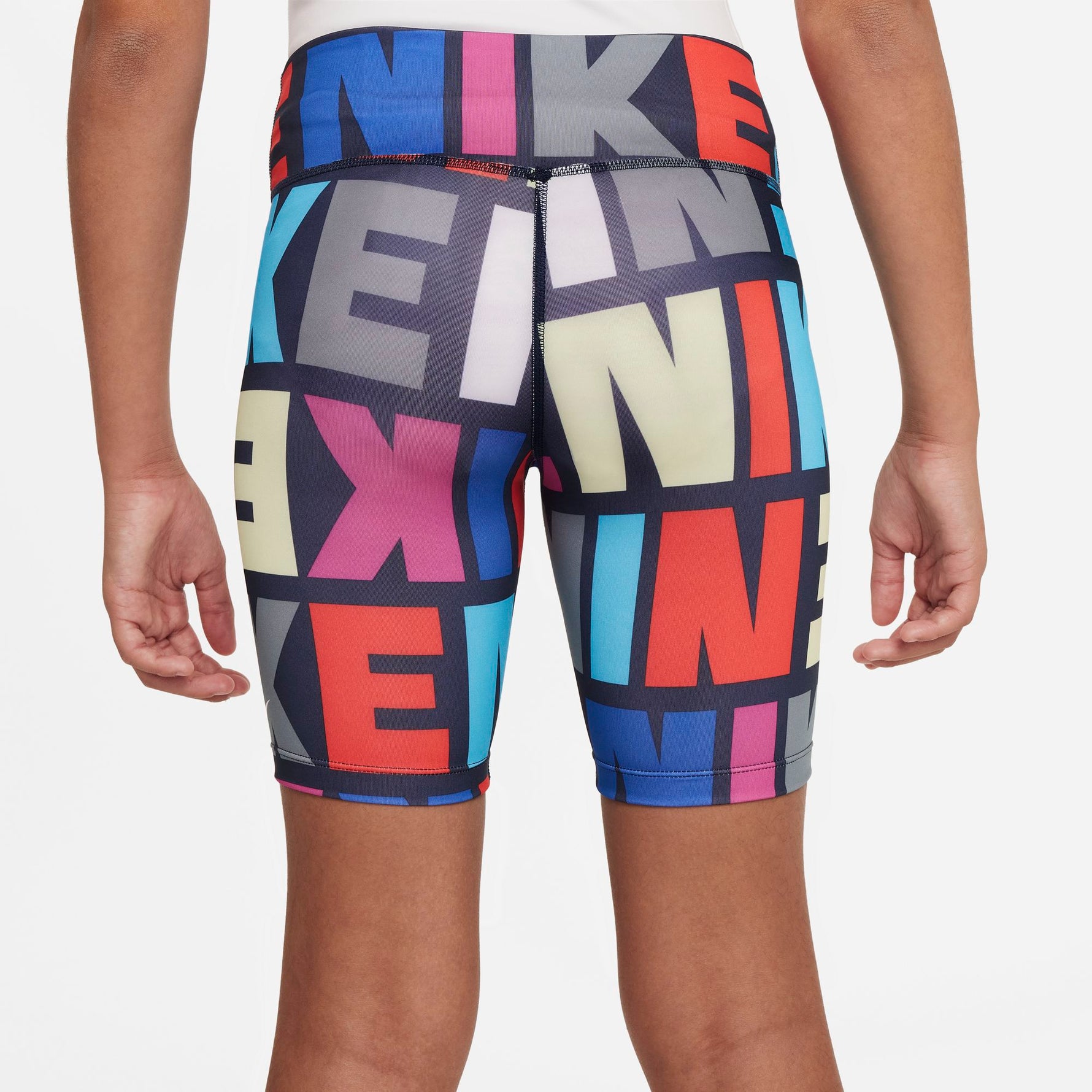 NIKE DRI-FIT ONE BIG KIDS (GIRLS) BIKER SHORTS
